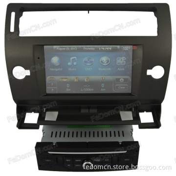 C4 Radio DVD GPS Navigation System Stereo Headunit Autoradio for Citroen